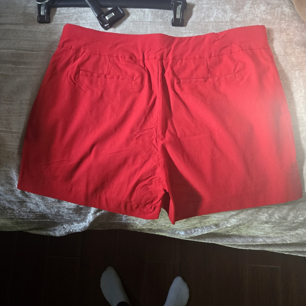 Hde Women's Bold Red Shorts XL